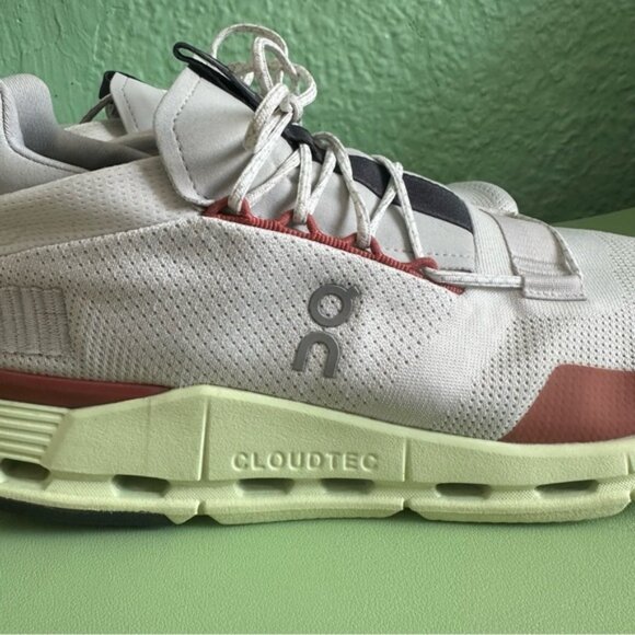 On Cloudnova Limelight Mesh Running Shoes Men sz 11 - Picture 12 of 14